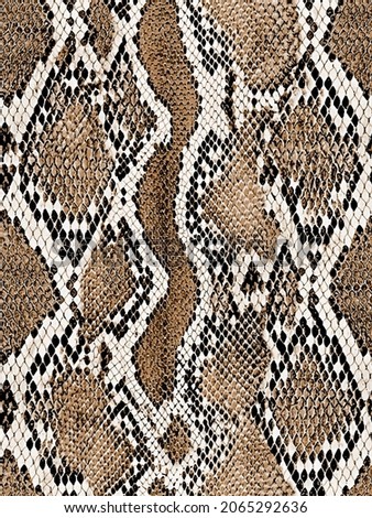 a pattern suitable for snakeskin-themed textiles