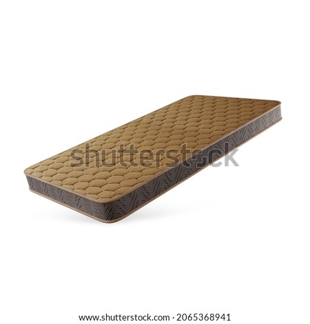 Its High Quality 3D Render Image of Mattresses. Best use and helping for  mattress store and advertisement material, like social media and printing catalog, brochures.