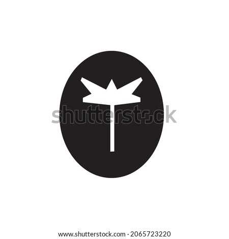 Abstract logo emblem, design concept, logo, logotype element for template.