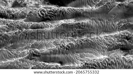 waves,  abstract photography of the deserts of Africa from the air in black and white, aerial view of desert  Genre: Abstract Naturalism, from the abstract to the figurative, 