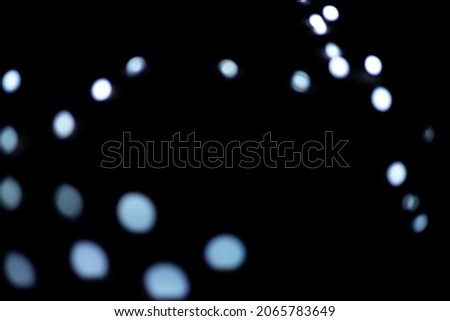 white bokeh for photographers on a black background, for photoshop