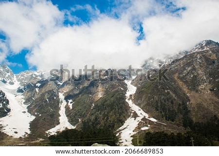 Mighty Himalayas of Yumthang with Lush Greens