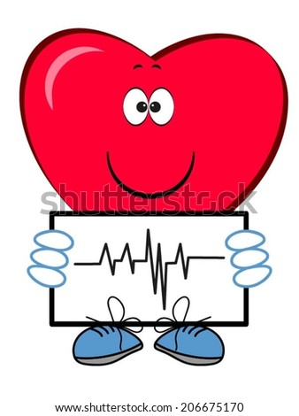 Heart cartoon.