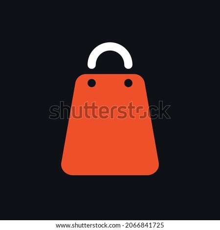 Shopping bag vector for commercial use
