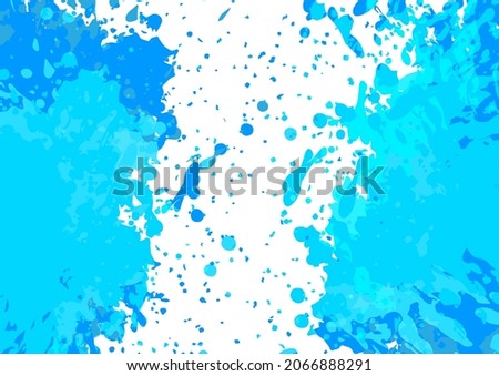 Abstract vector paint blue color splashes design background,illustration vector design background.