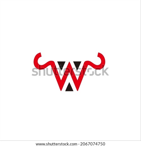 logo design letter "W" for your brand and company name