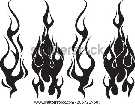 Flame set for other design