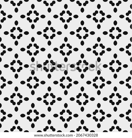 Seamless vector pattern in geometric ornamental style. Black  pattern.Design element for prints, backgrounds, template, web pages 

and textile pattern. Geometric art.