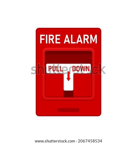Fire drill station icon. Clipart image isolated on white background
