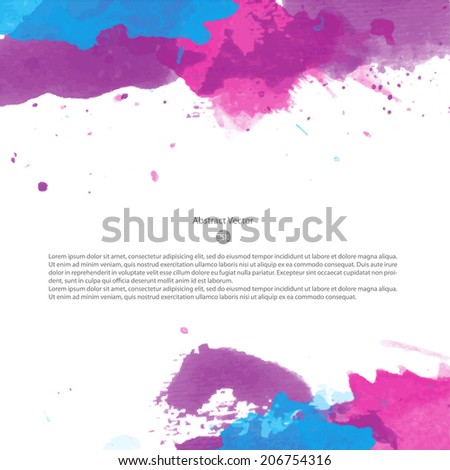 bright colourful vector watercolour scene beneficial for any project where a platter of colour makes the difference colour color water youth star texture infant colourful abstraction background scene