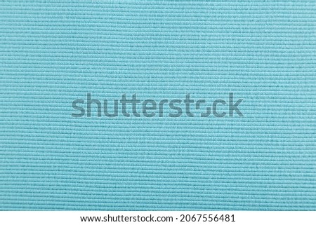 surface of turquoise kashkorse fabric, background, texture