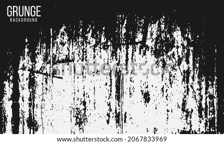 Abstract black and white grunge surface texture background. Dust overlay distress grain concept.