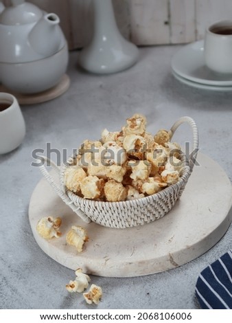 Popcorn or corn kernels is a type of snack made from cereal grains that are heated until they explode. The most common popcorn is made from corn kernels, but it can also be made from several other 