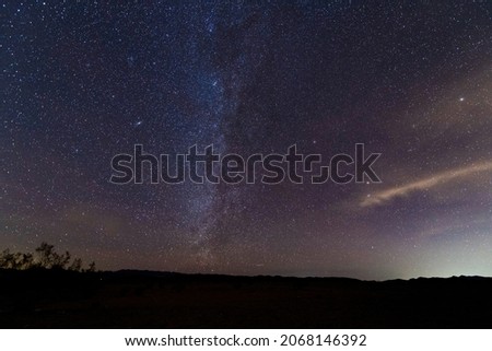 Milky Way photo in Death Valley national park 