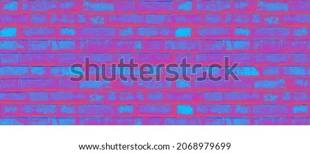 Purple mansory brick wall background