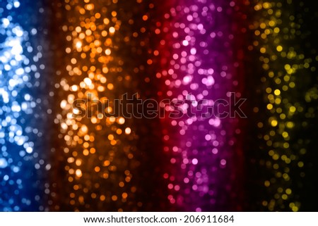 Colorful abstract bokeh background