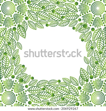 Floral nature pattern background vector illustration