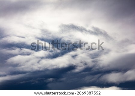 White cloud texture. Air material backdrop. Sky effect pattern. Wallpaper and background.