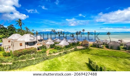 Koh Mak tropical island, paradise beach and resort, near koh Chang, Trat, Thailand Royalty-Free Stock Photo #2069427488