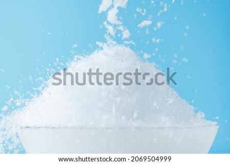 Cold shaved ice. Summer in Japan. Royalty-Free Stock Photo #2069504999