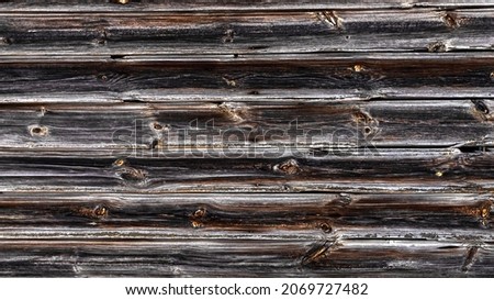 Old wooden background. Wooden table or floor. Texture for design and decoration.