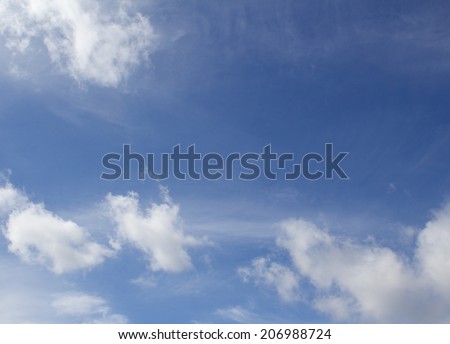 Clouds and Blue sky 