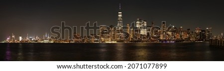 Night Panoramic of New York City