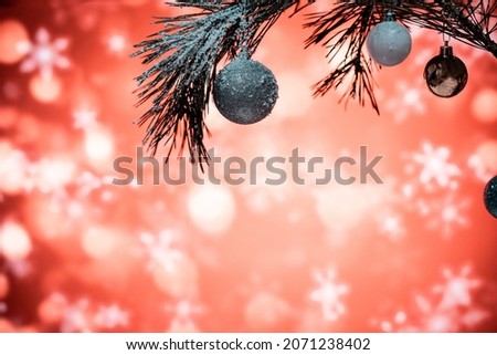 Christmas background, christmas balls hanging on chechina ,decoration,christmas time is comming,Greeting card, banner, poster