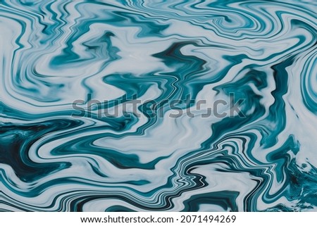 BLUE ABSTRACT | ARTWORK | MARBLE