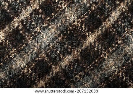 Tartan pattern. Brown plaid print as background.