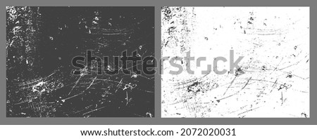 Grunge texture background vector, textured grungy black vintage design element in old distressed paper or border illustration, scratches and grungy lines for photo overlay frame template Royalty-Free Stock Photo #2072020031