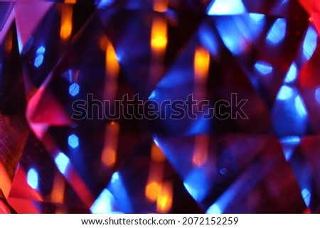 Blurred backdrop Abstract  colorful triangle shape background image