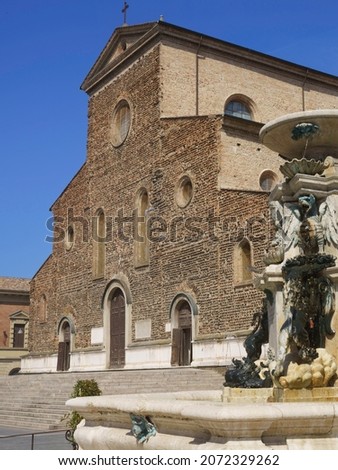Faenza, Ravenna province, Emilia-Romagna, Italy: historic cathedral (duomo)