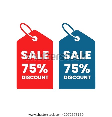 discount label symbols vector sale