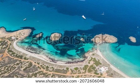 Pictures of Formentera from the air