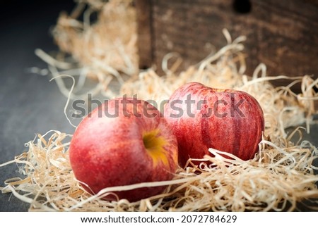 Closeup background pictures of red apples