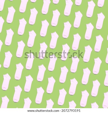 white socks pattern creative angle