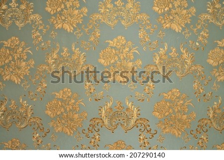 light Brown tone Damask style wallpaper Pattern background 