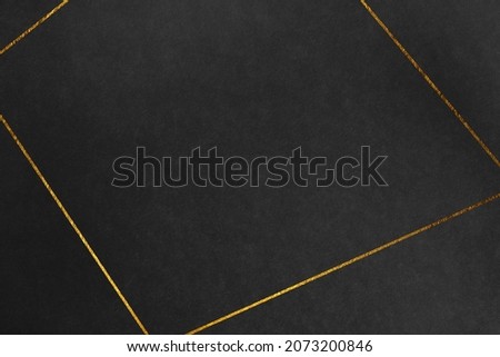 Japanese style image background in matte black with gold lines	
