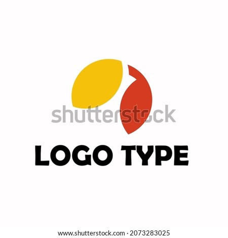 Concept logo for bussines and technology