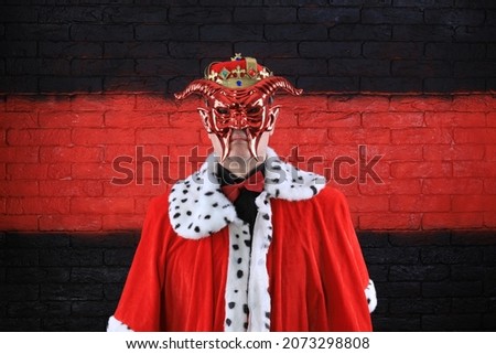 portrait of the devil king
