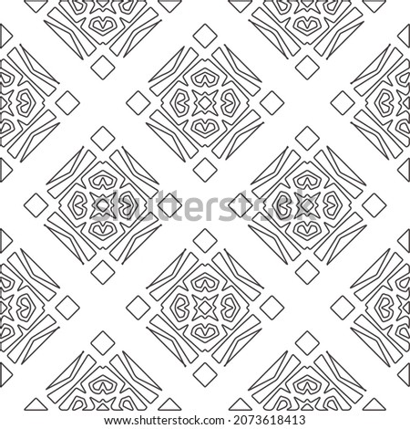 Repeating geometric tiles from striped elements.Modern geometric background with abstract shapes.Monochromatic Repeating Patterns.black  striped pattern for design.