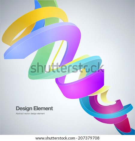 Modern abstract background ribbon style Vector illustration. can be used for workflow layout, banner, wallpaper, web design.