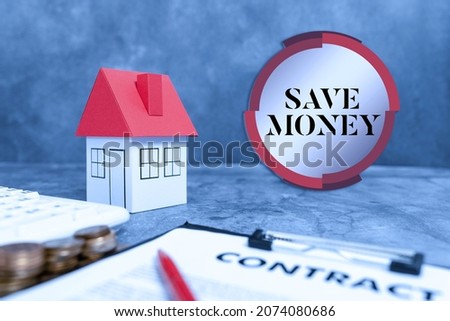 Text caption presenting Save Money. Conceptual photo store some of your cash every month to use them sometime later Saving Money For A Brand New House, Abstract Buying And Selling Real Estate