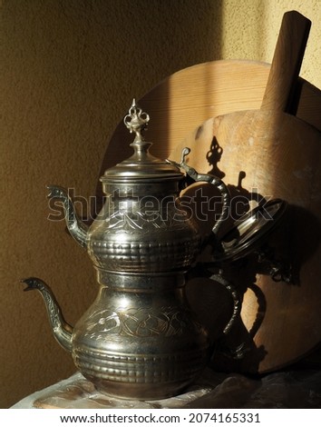 Turkish hand maker copper kettle       
