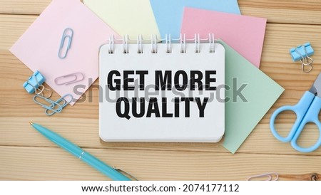 Get more Quality text on card on the white background