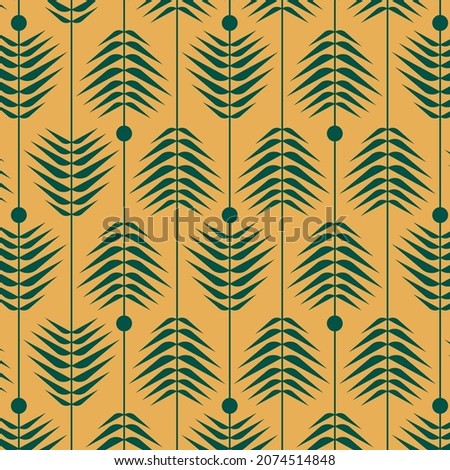 Christmas tree pattern seamless. Ornament elegant geometric vector 
