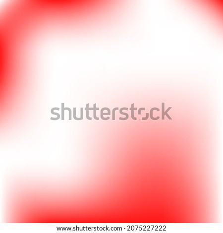 Vivid Liquid White Color Gradient Background. Spotlight Multicolor Vibrant Smooth Blurry Wallpaper. Bright Red Trendy Vector Gradient Mesh. Fashion Watercolor Neon Light Smooth Surface.
