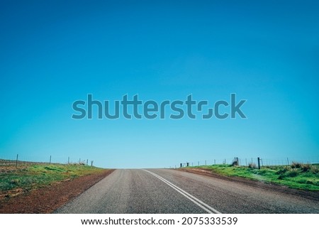 Long winding roads of West Australia Perth