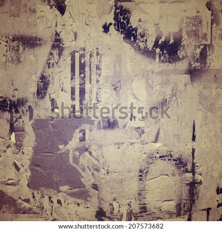 grunge torn posters texture